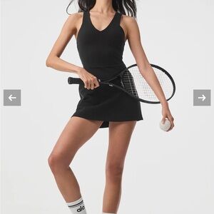 Alo Yoga Black Airbrush Real Dress